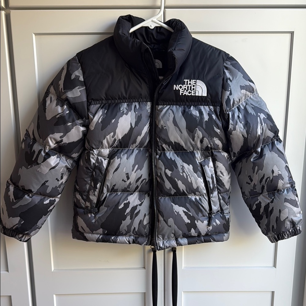 The North Face Camouflage Puffer Jacket